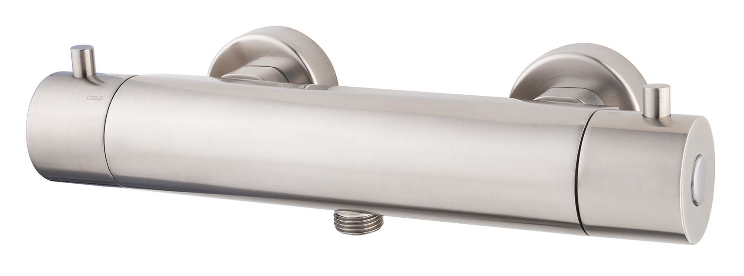 Productfoto Caral Cool Touch thermostatische douchemengkraan geborsteld staal PVD 294930