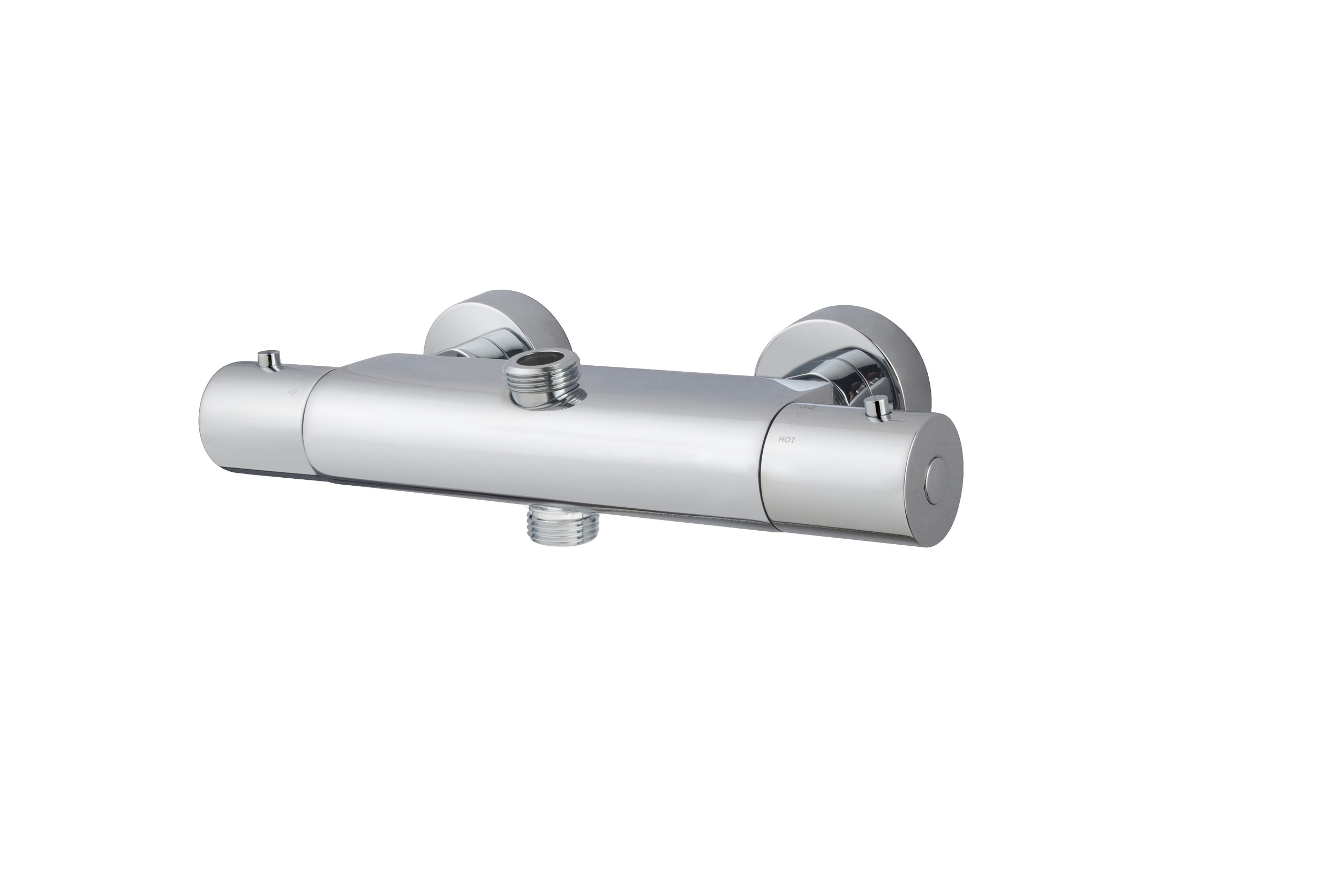 Productfoto Caral thermostaatkraan voor thermostatische regendoucheset opbouw chroom 296105