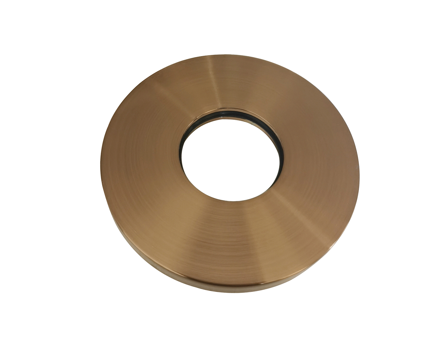 Productfoto Caral rozet uitloop eenhendel wastafelkraan 65 mm geborsteld brons koper PVD 297101