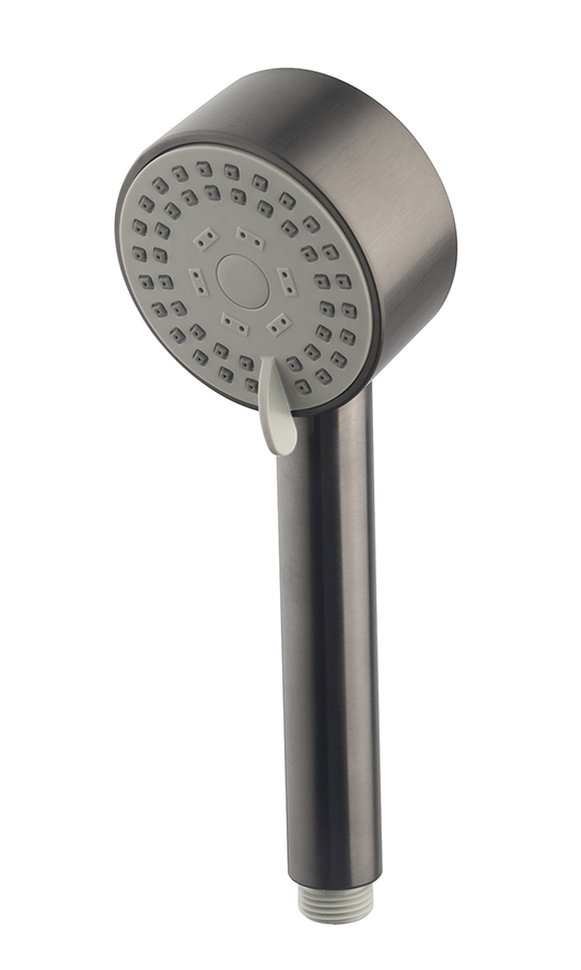 Productfoto UniMatch Cadans handdouche 3 standen Ø 8 cm gunmetal PVD 297916