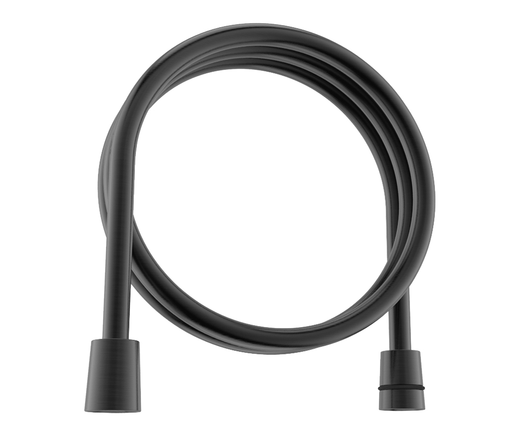 Productfoto UniMatch doucheslang kunststof 150 cm gunmetal 307534
