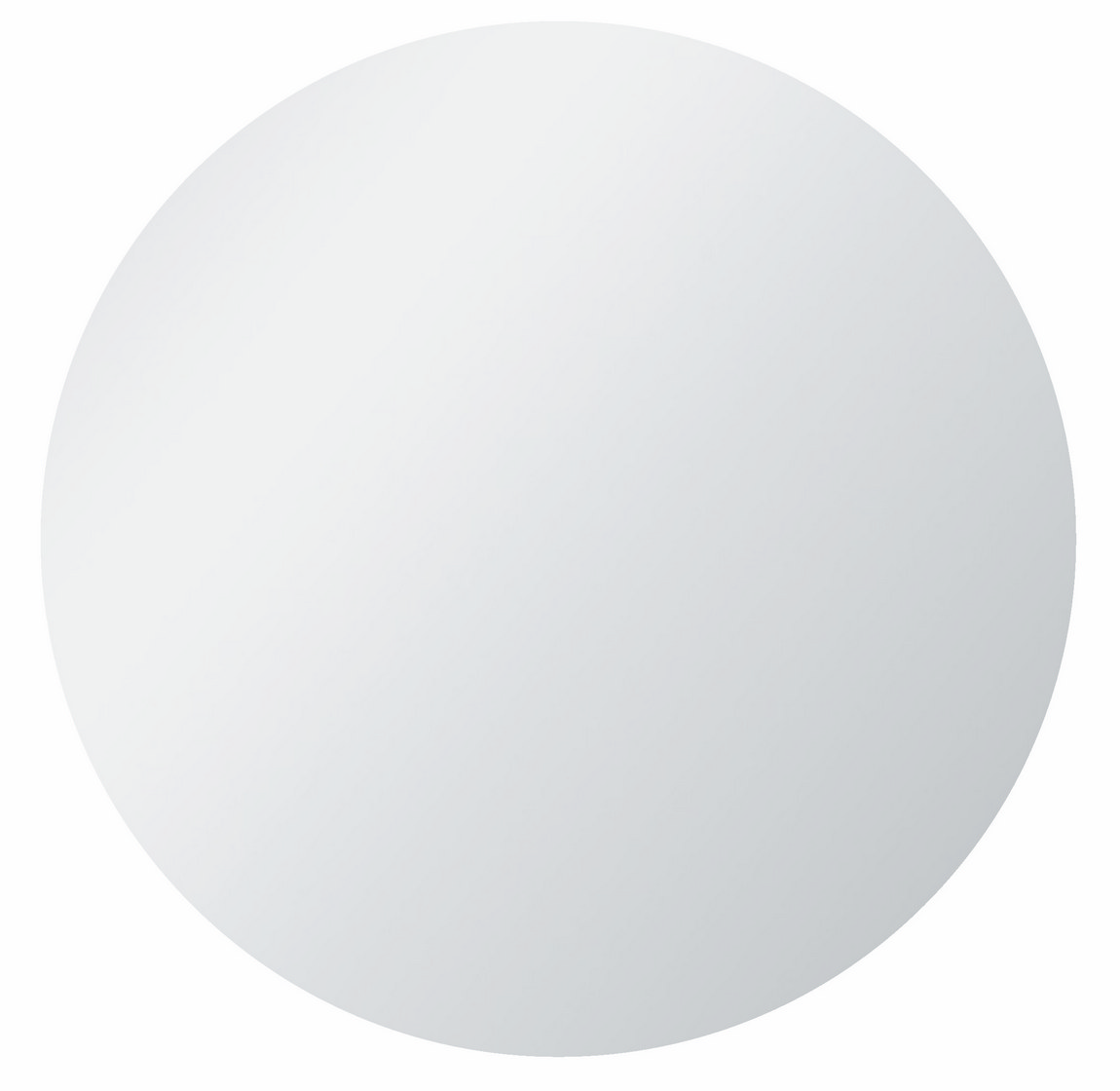Productfoto Spiegel zonder lijst rond 60 x 0.5 cm 313663