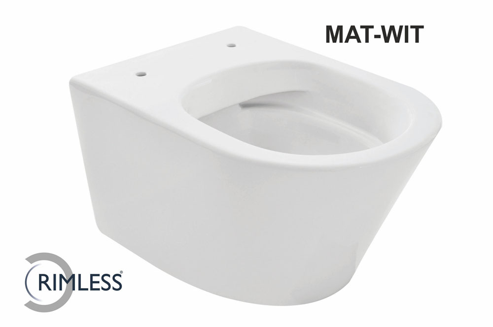 Productfoto Vesta wandcloset rimless mat wit 323418
