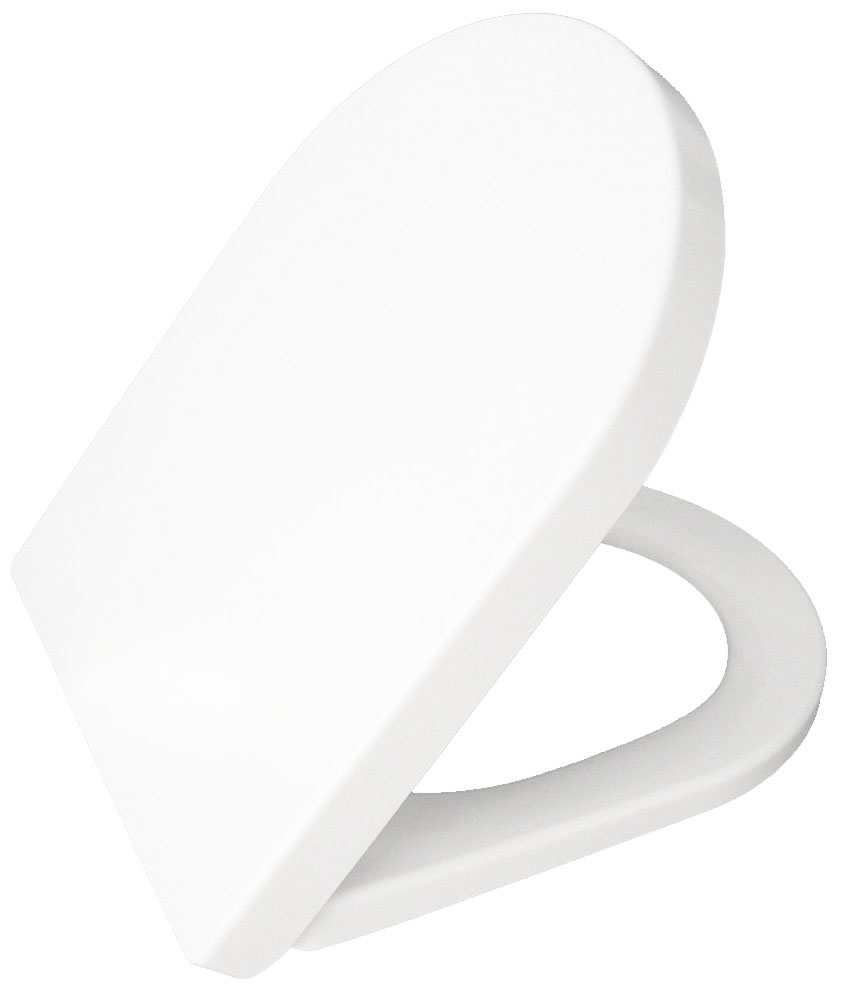 Productfoto Vesta toiletzitting softclose en quick release glans wit 323439