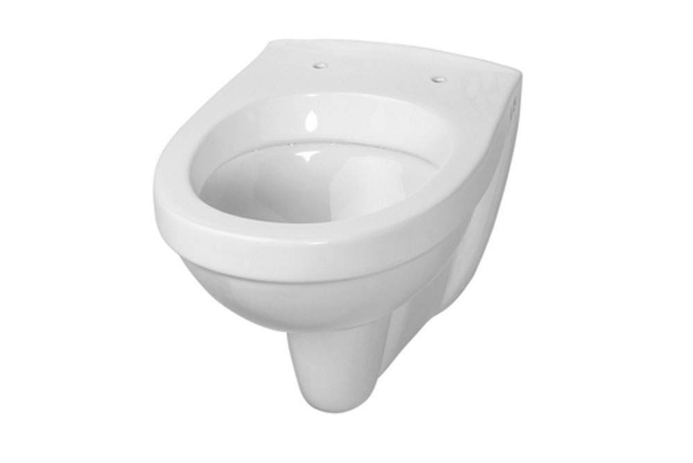 Productfoto Trevi wandcloset verkort Kiwa glans wit 323480