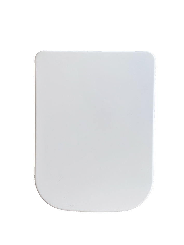 Productfoto Carré toiletzitting softclose en quick release glans wit 323511