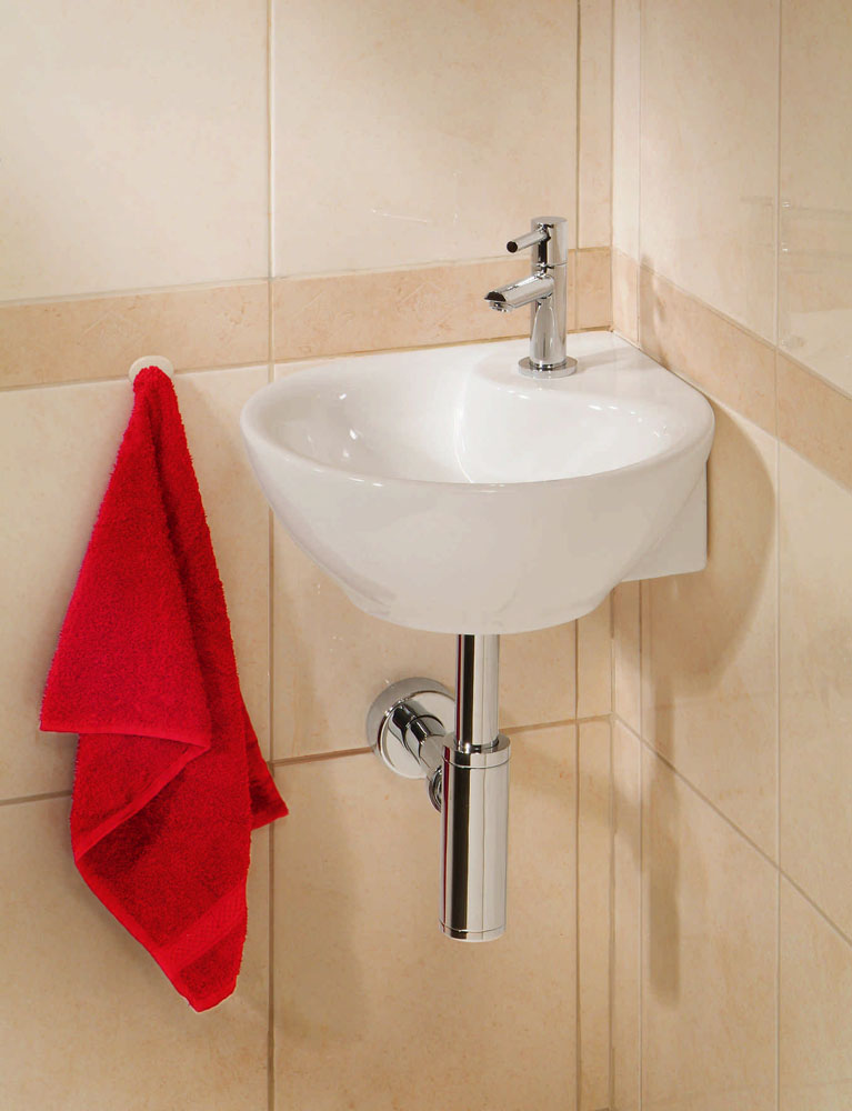 Productfoto one-Pack Porta hoekfontein compleet wit 323524