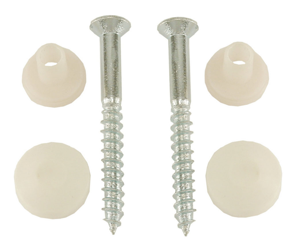 Productfoto Potschroevenset zonder plug 2 stuks 5.5 x 60 mm afdekdop pergamon 323545