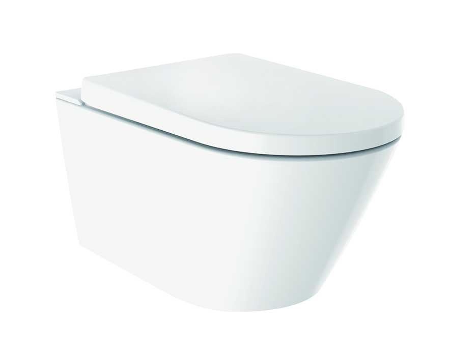 Productfoto Vesta douche wc rimless glans wit 323630