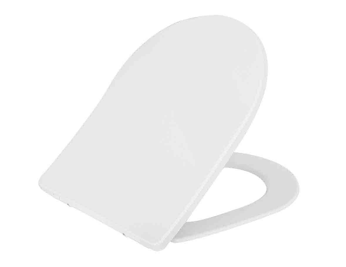 Productfoto Shade slim toiletzitting softclose en quick release glans wit 323760