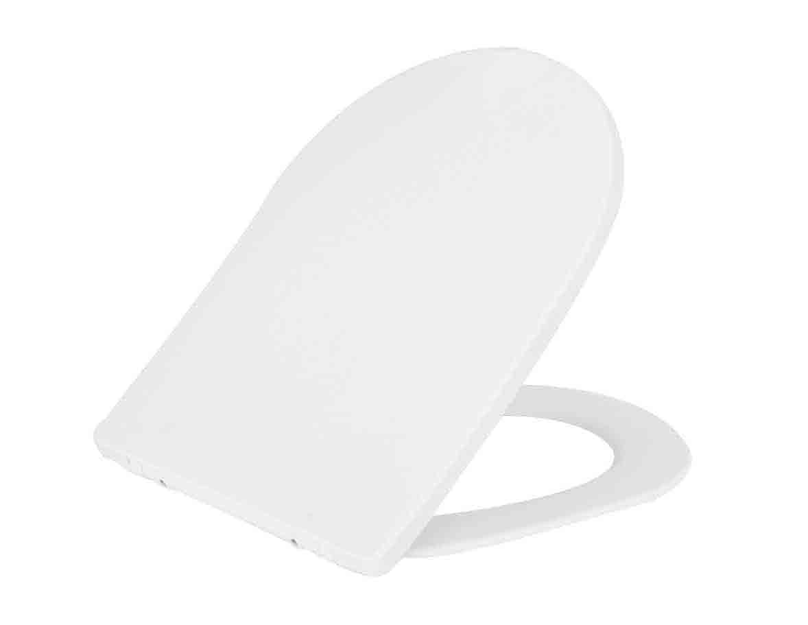 Productfoto Shade slim toiletzitting softclose en quick release mat wit 323761