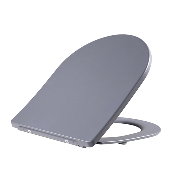 Productfoto Shade slim toiletzitting softclose en quick release mat grijs 323766