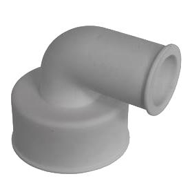 Productfoto Riko valpijpsok haaks rubber wit 324192