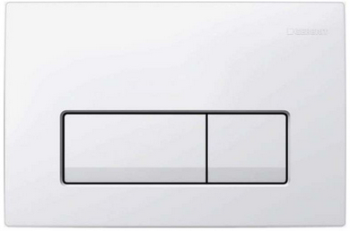 Productfoto Geberit Delta-50 drukplaat wit 324866