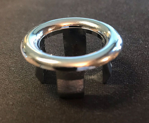 Productfoto Overloopring wastafel binnendiameter 25 mm chroom 326015
