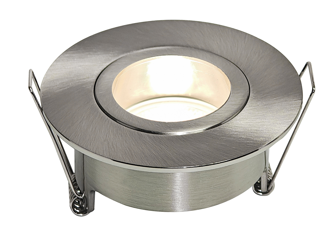 Productfoto Spotz inbouwspot enkel dimbaar IP65 geborsteld staal 332003