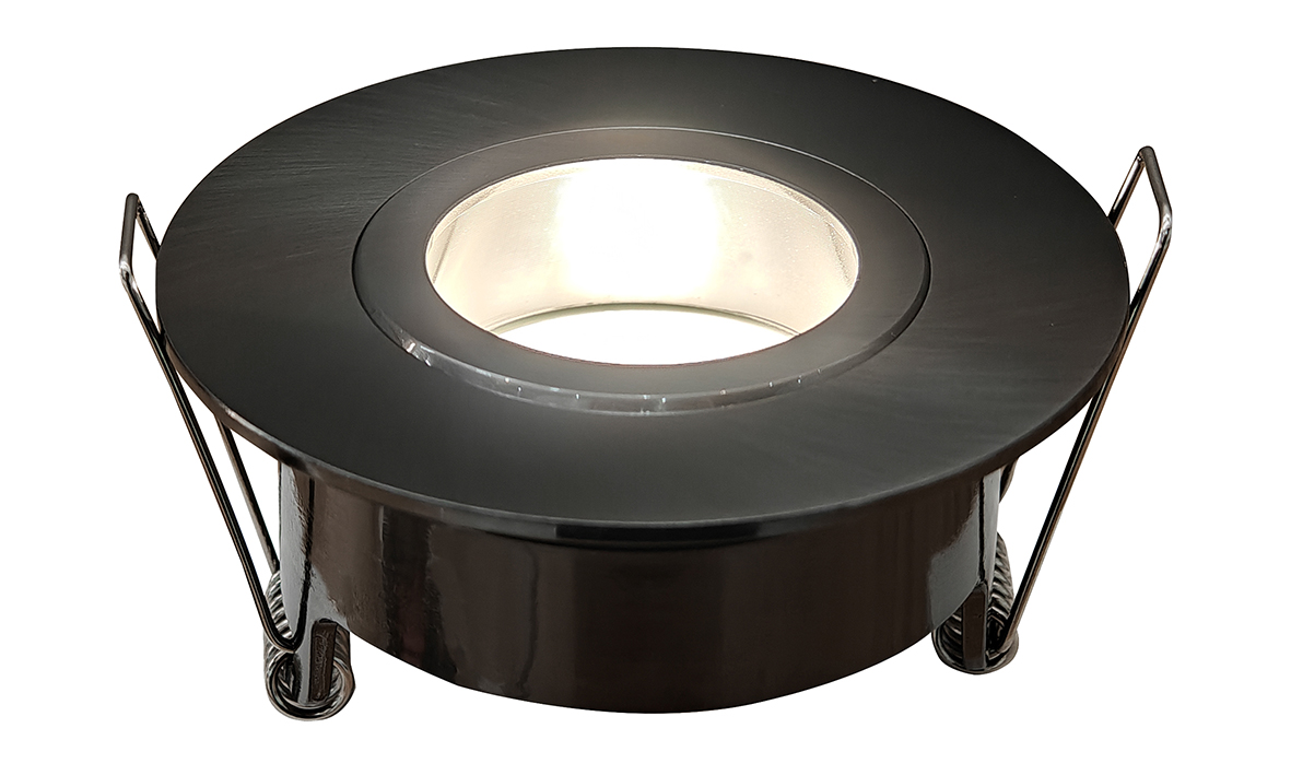Productfoto Spotz inbouwspot enkel dimbaar IP65 gunmetal 332005
