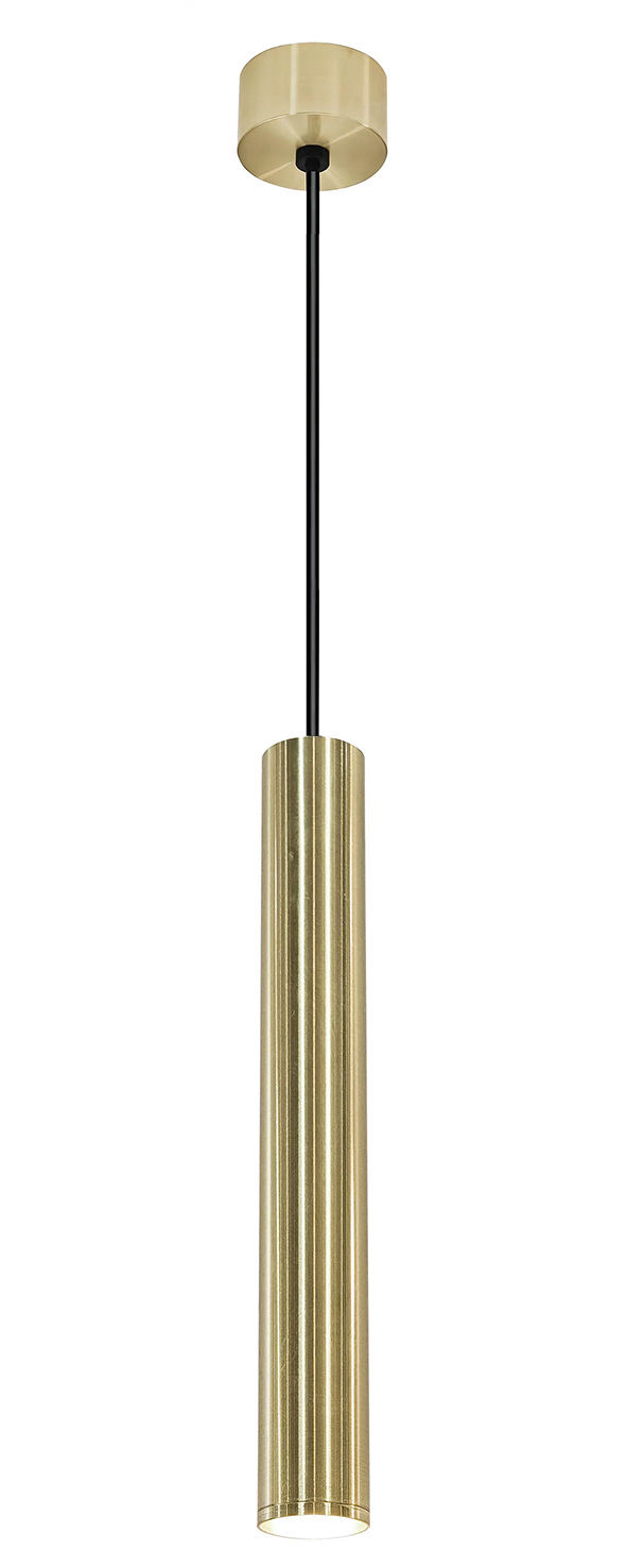 Productfoto Oriona hanglamp dimbaar IP44 geborsteld messing 332016