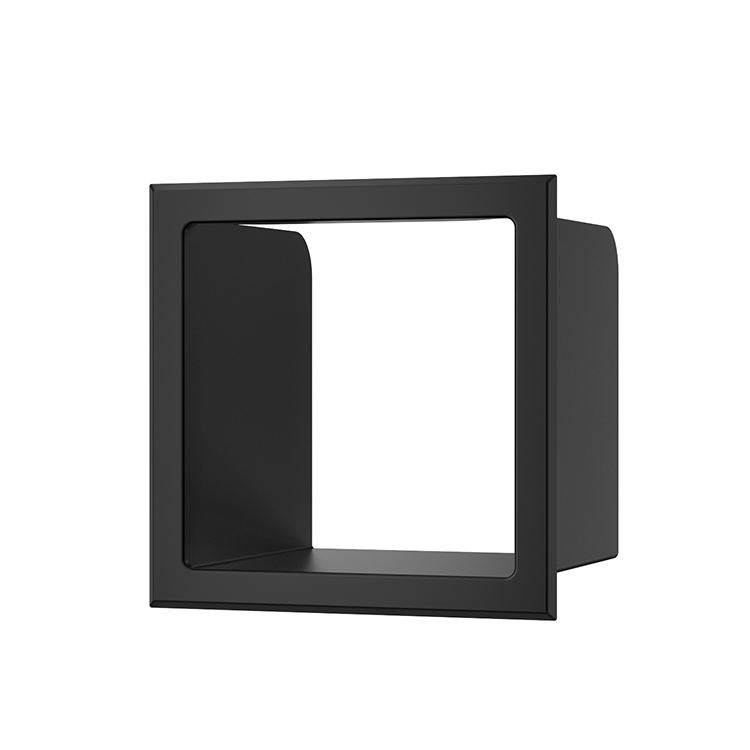 Productfoto Rocko inzetstuk voor reserverolhouder inbouw mat zwart 332101