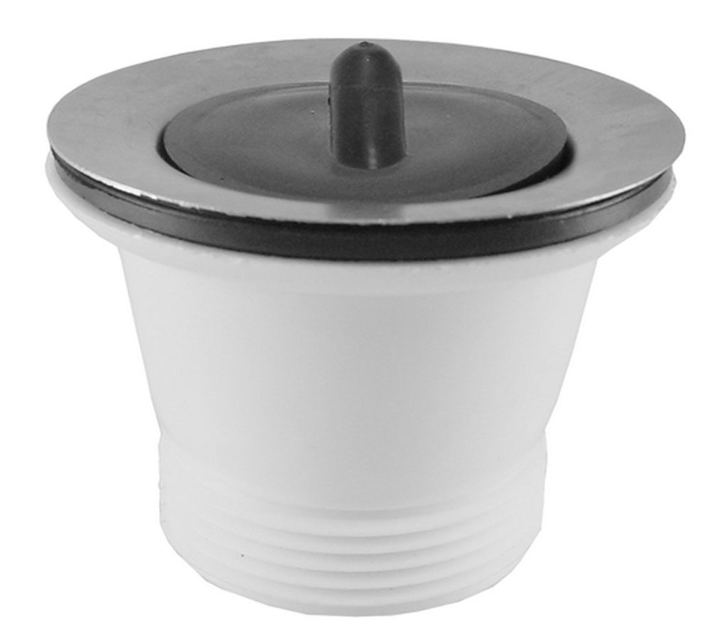 Productfoto losse kunststof plug 11/2''x70mm wit 333515