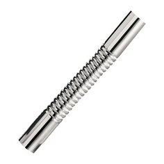 Productfoto chroom muurbuis recht buigbaar 32mm 333557