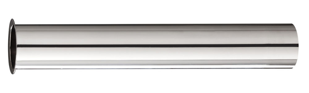 Productfoto UniMatch sifon verlengbuis 20 cm met kraag chroom 333954
