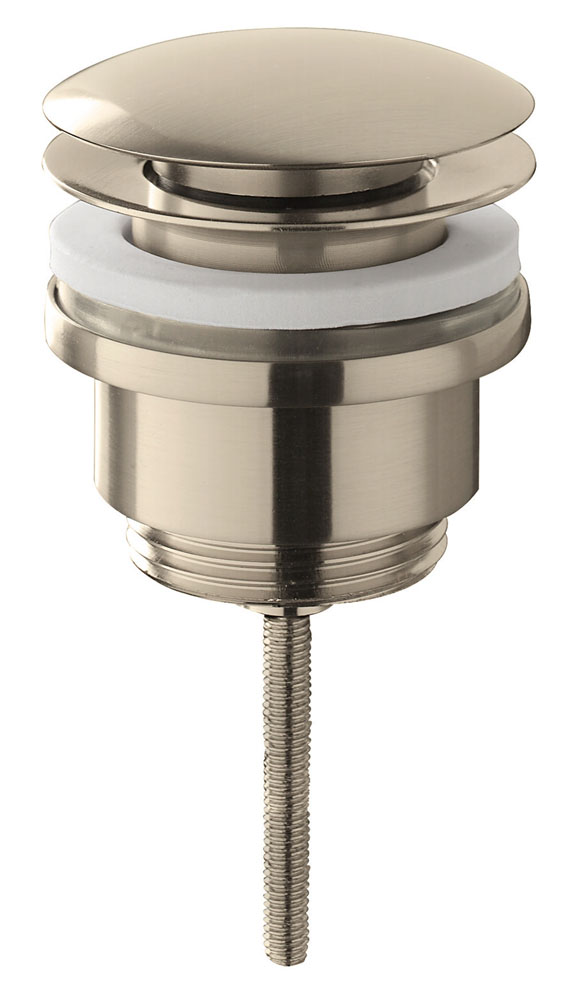 Productfoto UniMatch clickwaste afvoerplug 5/4" geborsteld staal 334014