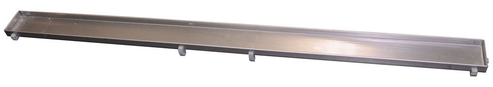Productfoto Tegelrooster voor douchegoot 70 x 7 cm RVS 334125