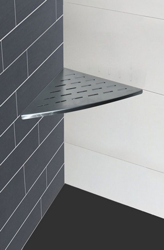Productfoto InWall hoekplanchet 29 x 29 cm RVS 334190