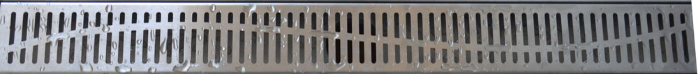 Productfoto Wiesbaden rooster type 5 voor 3e generatie douchegoot 60 x 7 cm RVS 334261