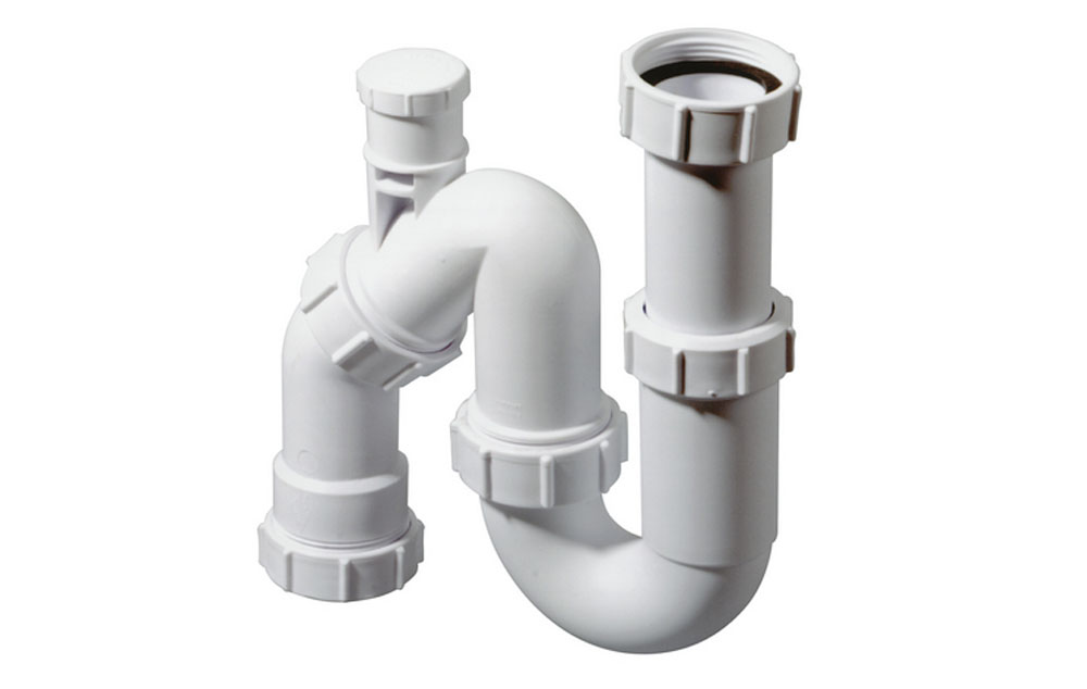Productfoto Mcalpine 5375 Uni.sifon+beluchter 6/4''x40mm 334434
