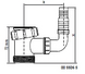 Productfoto Mcalpine 5506 t-stuk tbv was- en afwas. + haakse slangtule 334456