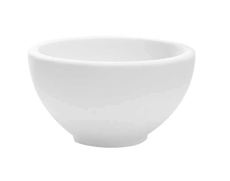 Productfoto Tessa waskom rond 20 x 11 cm solid surface mat wit 364043