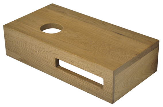 Productfoto Oak planchet 40 x 21 x 10 cm links 364044