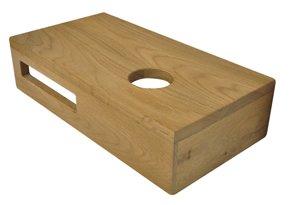 Productfoto Oak planchet 40 x 21 x 10 cm rechts 364045
