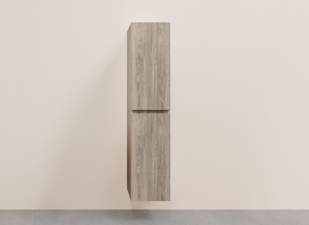 Productfoto Alvara kolomkast 160x35x35 cm grijs eiken 383617