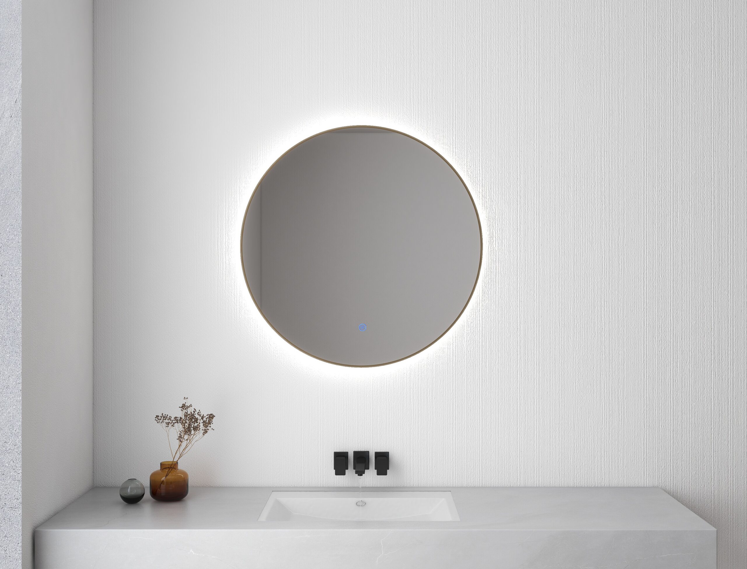 Productfoto Novi spiegel rond met LED