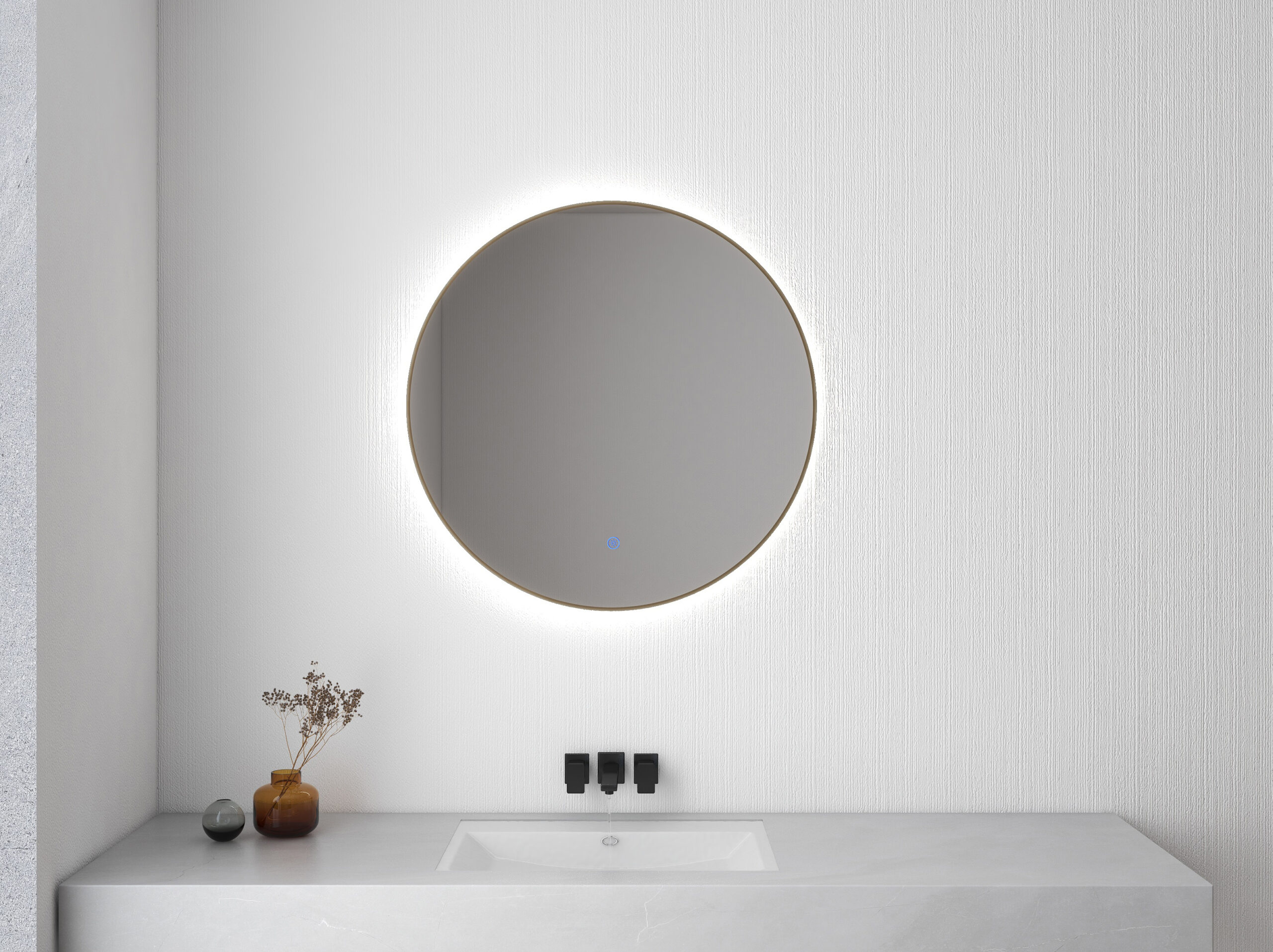 Productfoto Novi spiegel rond met LED