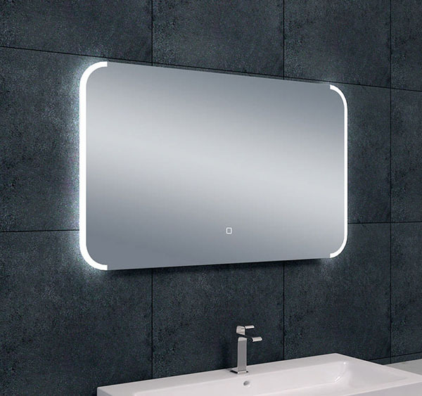Productfoto Bracket spiegel rechthoek met LED