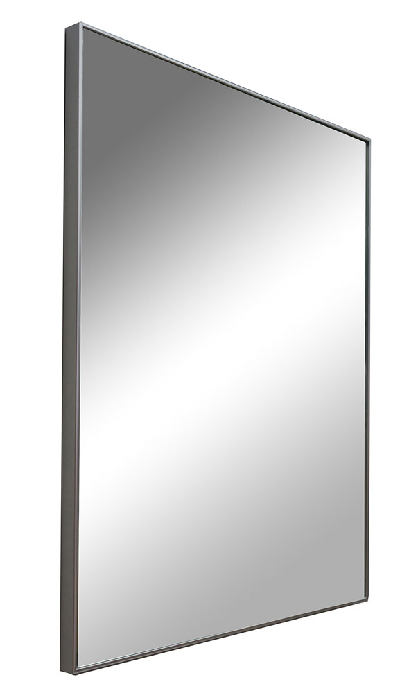 Productfoto Fina spiegel rechthoek met lijst 50 x 60 x 2.1 cm aluminium 383830