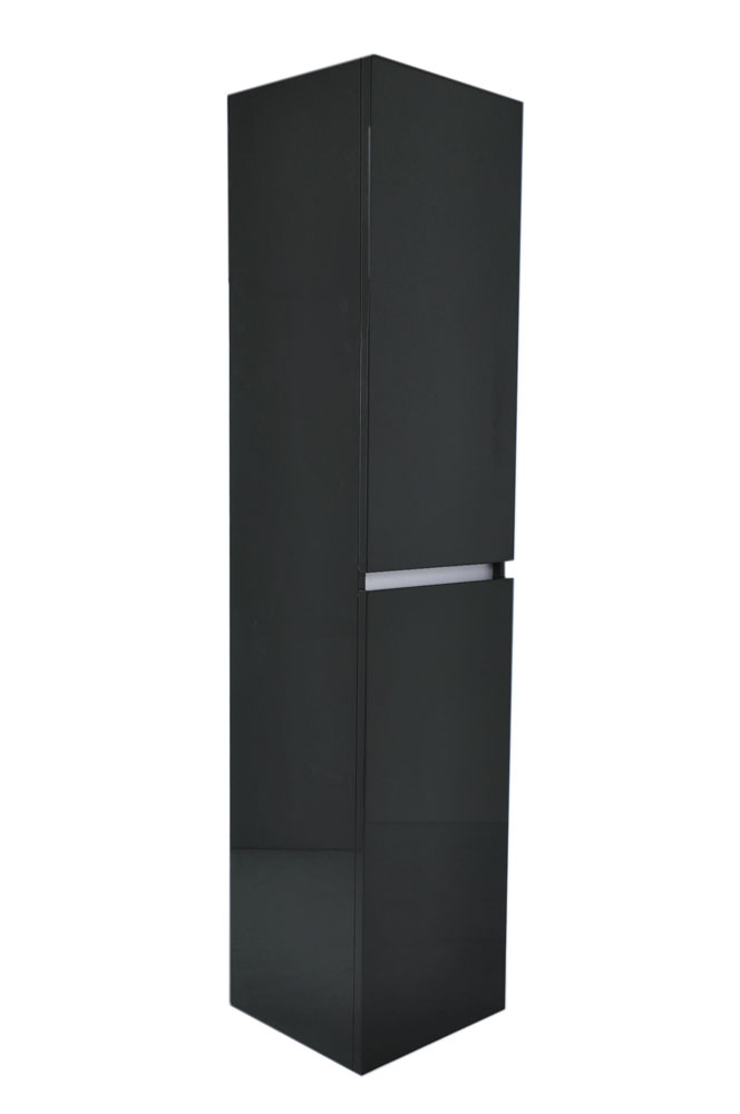 Productfoto Vision kolomkast 2 deuren 160x35x35 hoogglans grijs 383932