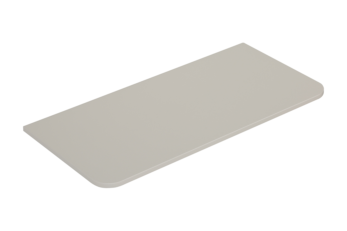 Productfoto Novira topblad afgeronde hoeken 100 x 48 cm mat zand 383974