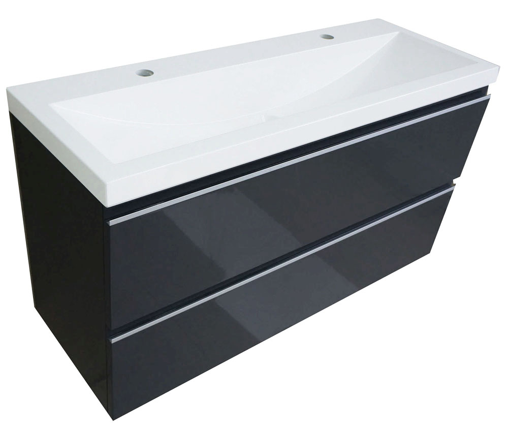 Productfoto Shall onderkast 100 x 36 cm grafietgrijs 384011