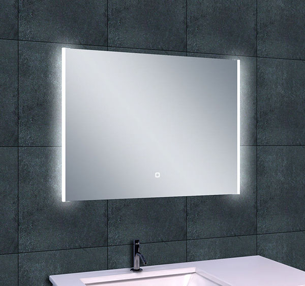 Productfoto Duo spiegel rechthoek met LED