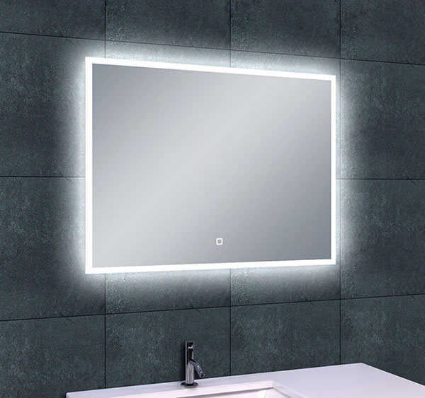 Productfoto Quatro spiegel rechthoek met LED
