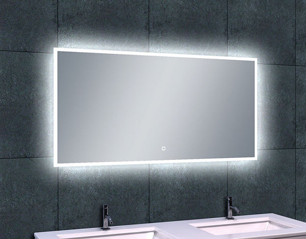 Productfoto Quatro spiegel rechthoek met LED