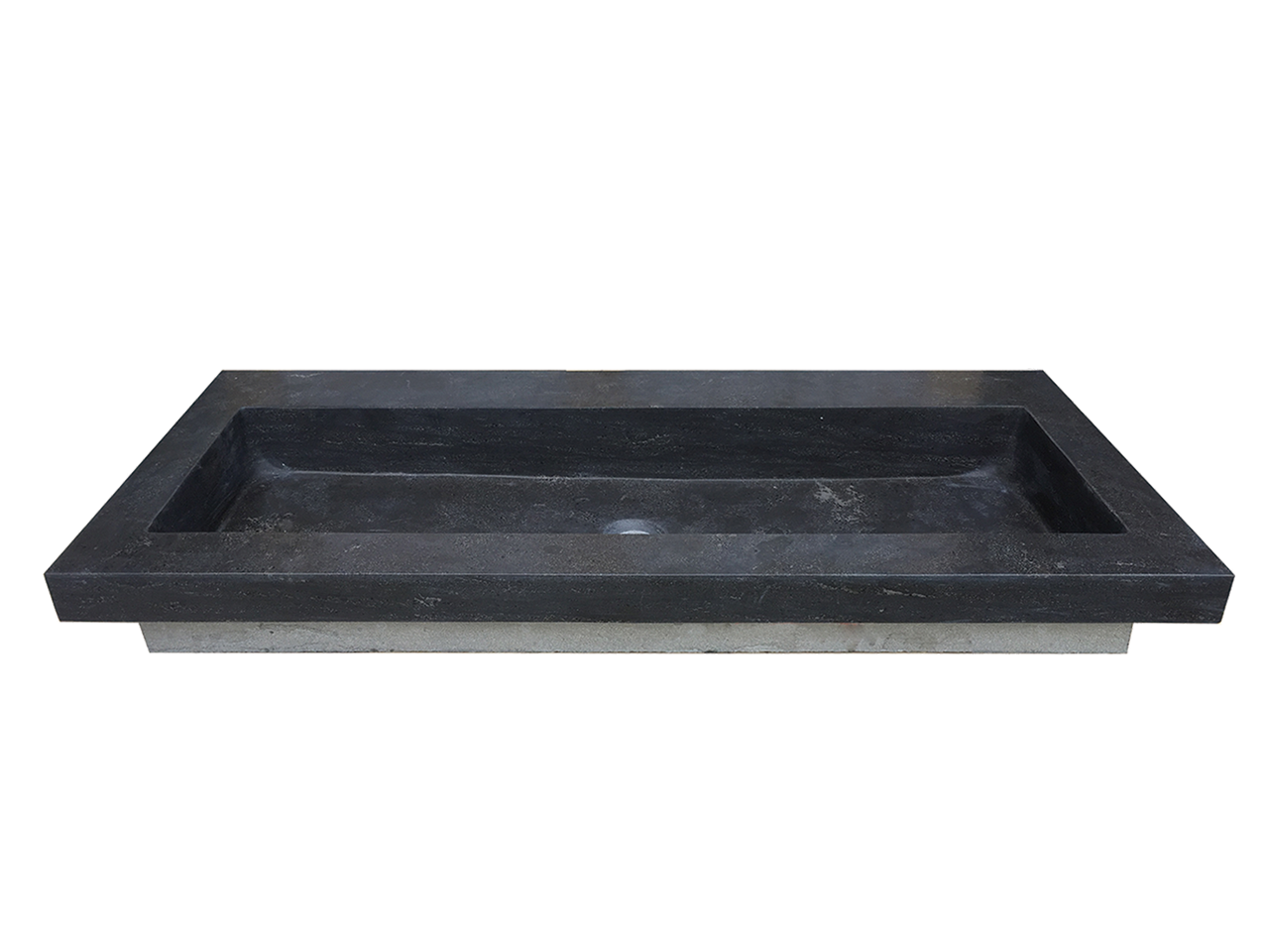 Productfoto Raw wastafel enkel zonder kraangat 120x46x5 cm hardsteen gezoet 393769