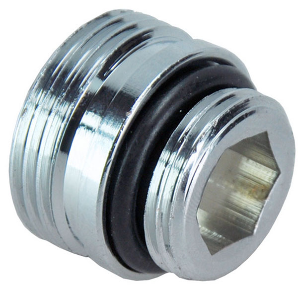 Productfoto Adaptor midden onderaansluiting 3/4" x 1/2" chroom 433508