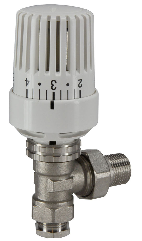Productfoto thermostatische radiatorventiel 1/2''x15mm haaks 433515