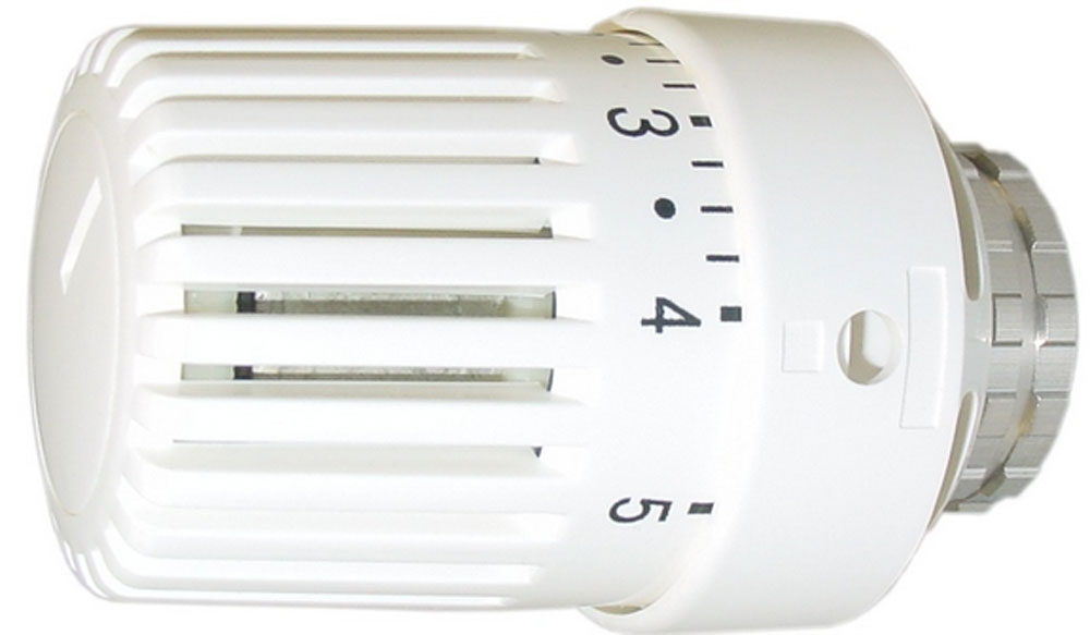 Productfoto losse thermostatische knop wit M-30 433517
